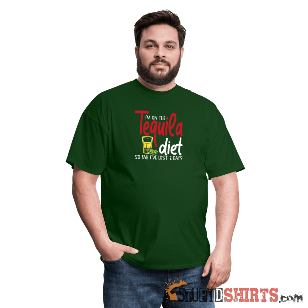 Tequila Diet - Men's T-Shirt - StupidShirts.com Men's T-Shirt StupidShirts.com