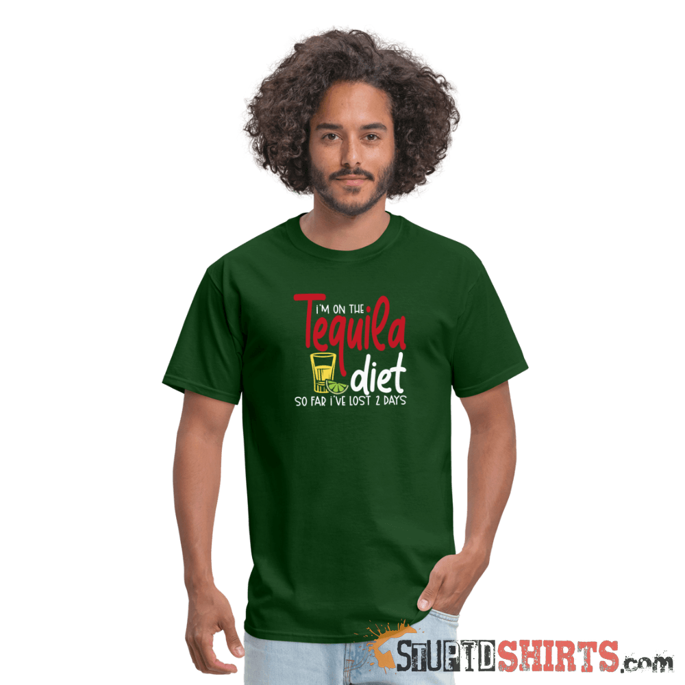 Tequila Diet - Men's T-Shirt - StupidShirts.com Men's T-Shirt StupidShirts.com