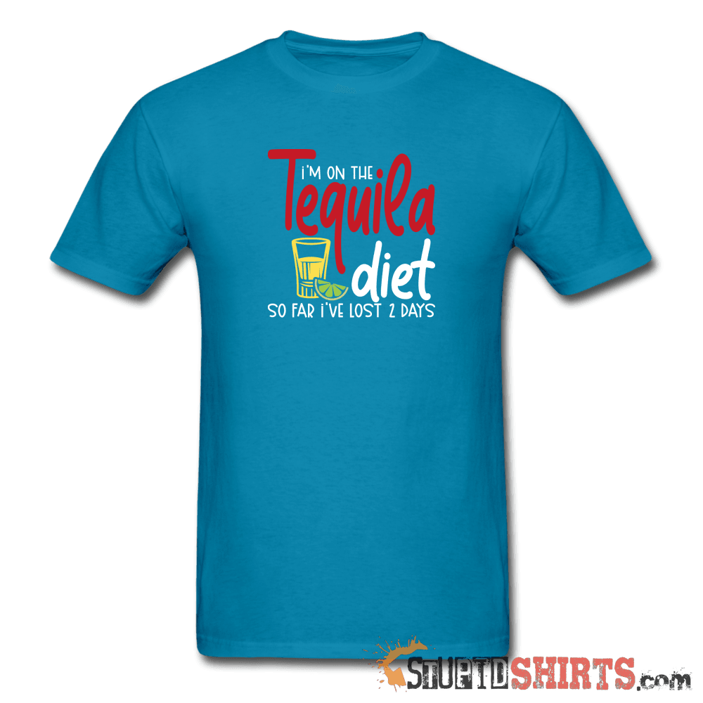 Tequila Diet - Men's T-Shirt - StupidShirts.com Men's T-Shirt StupidShirts.com
