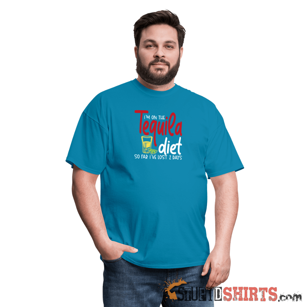Tequila Diet - Men's T-Shirt - StupidShirts.com Men's T-Shirt StupidShirts.com