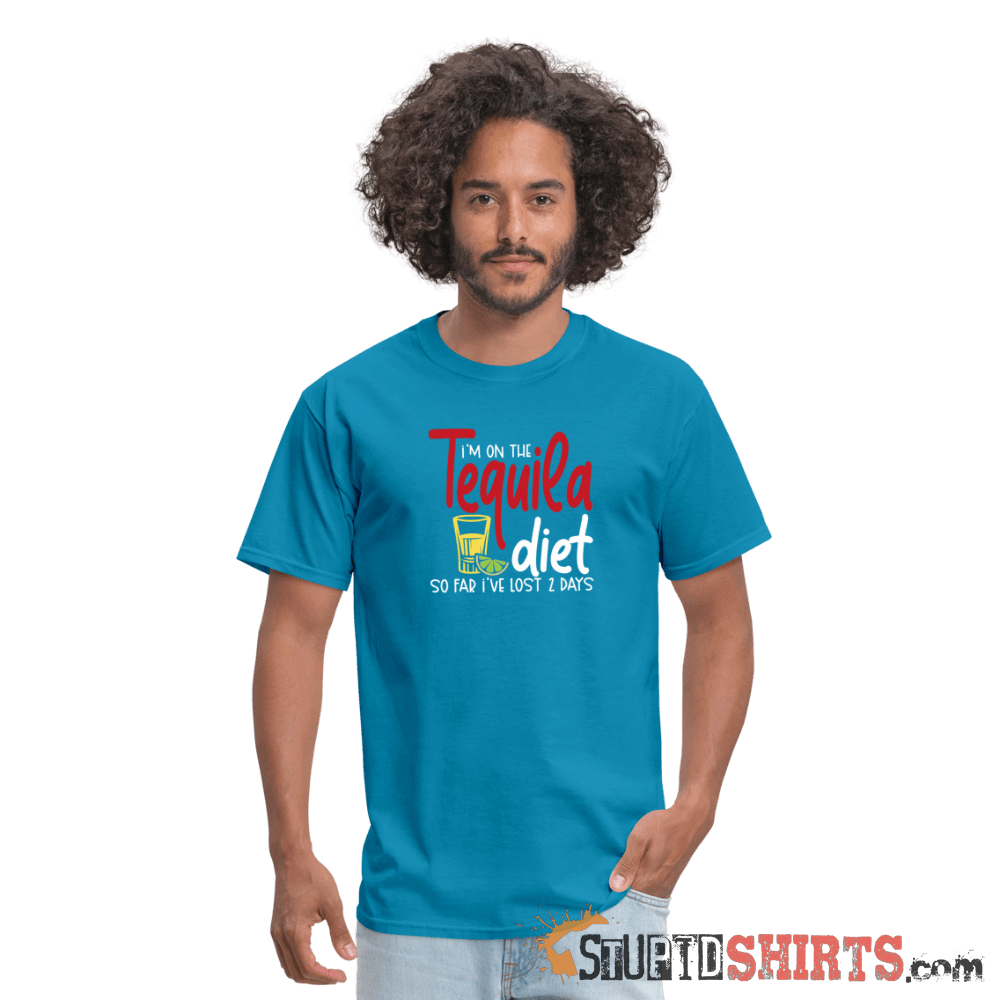 Tequila Diet - Men's T-Shirt - StupidShirts.com Men's T-Shirt StupidShirts.com
