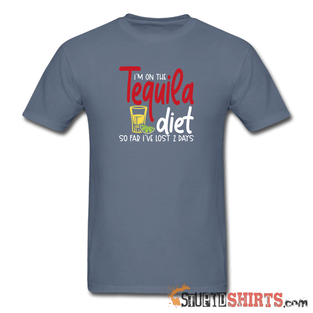 Tequila Diet - Men's T-Shirt - StupidShirts.com Men's T-Shirt StupidShirts.com