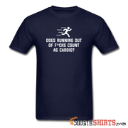Running Out Of F*cks - Men's T-Shirt - StupidShirts.com Men's T-Shirt StupidShirts.com
