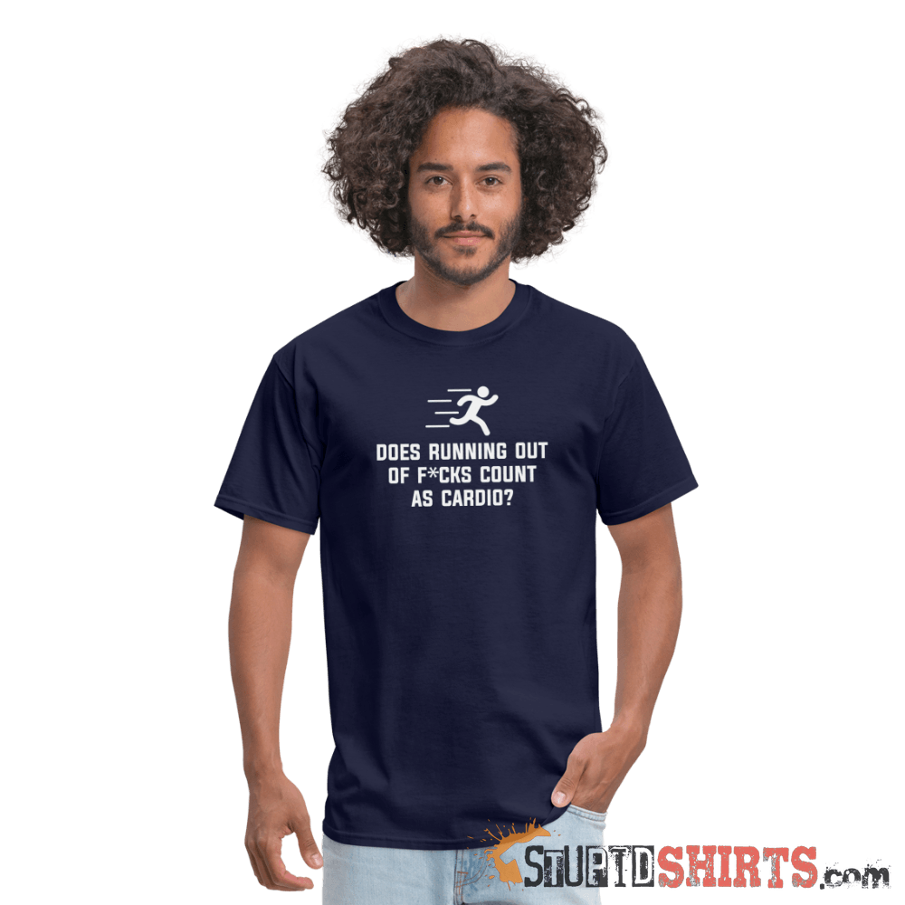 Running Out Of F*cks - Men's T-Shirt - StupidShirts.com Men's T-Shirt StupidShirts.com