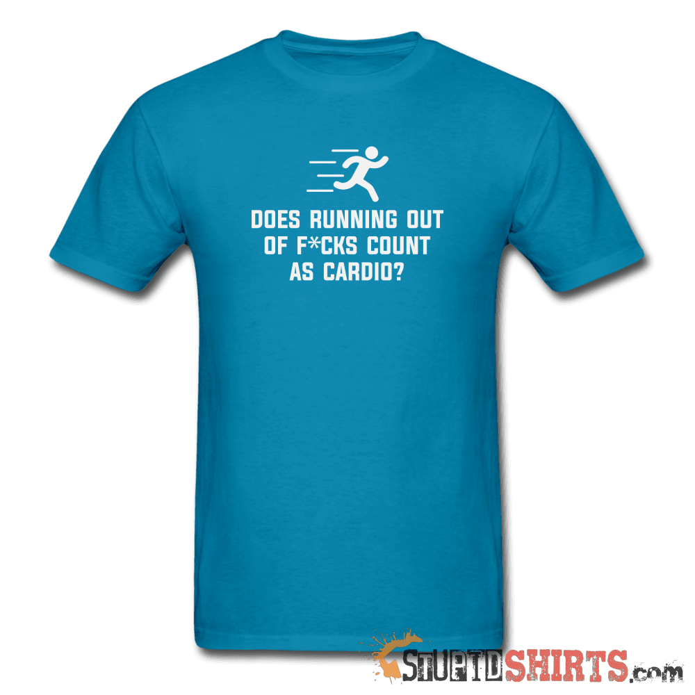 Running Out Of F*cks - Men's T-Shirt - StupidShirts.com Men's T-Shirt StupidShirts.com
