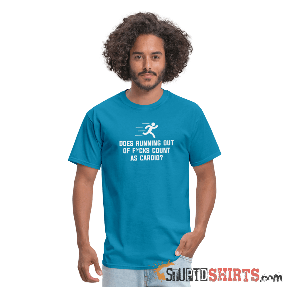 Running Out Of F*cks - Men's T-Shirt - StupidShirts.com Men's T-Shirt StupidShirts.com
