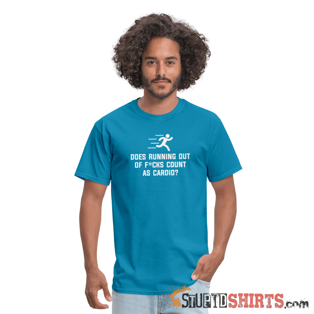 Running Out Of F*cks - Men's T-Shirt - StupidShirts.com Men's T-Shirt StupidShirts.com