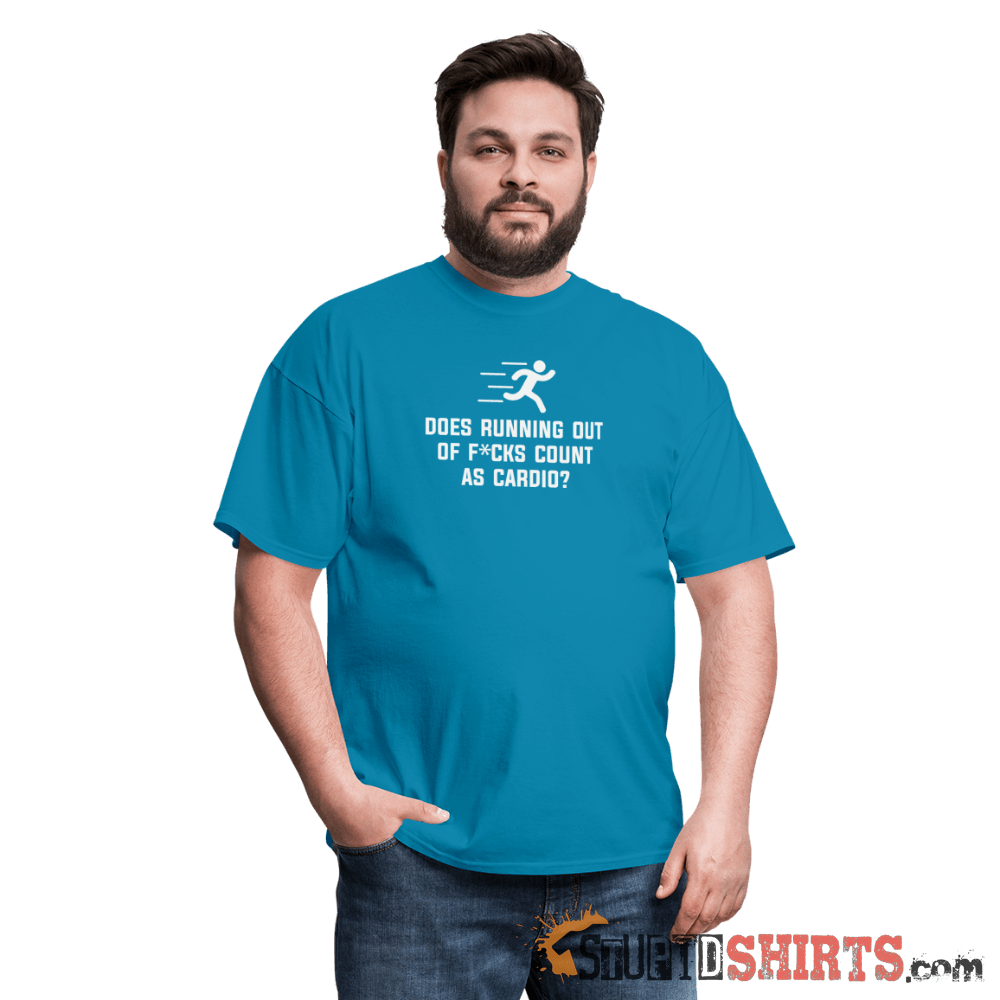 Running Out Of F*cks - Men's T-Shirt - StupidShirts.com Men's T-Shirt StupidShirts.com