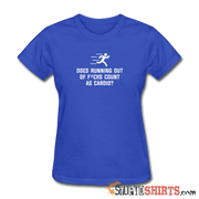 Running Out Of F*cks - Women's T-Shirt - StupidShirts.com Women's T-Shirt StupidShirts.com