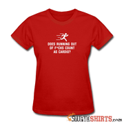 Running Out Of F*cks - Women's T-Shirt - StupidShirts.com Women's T-Shirt StupidShirts.com