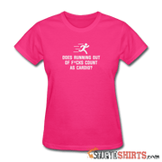 Running Out Of F*cks - Women's T-Shirt - StupidShirts.com Women's T-Shirt StupidShirts.com