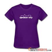 Speaker City - Women's T-Shirt - StupidShirts.com Women's T-Shirt StupidShirts.com