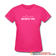 Speaker City - Women's T-Shirt - StupidShirts.com Women's T-Shirt StupidShirts.com