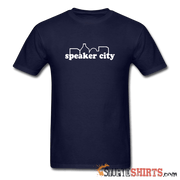 Speaker City - Men's T-Shirt - StupidShirts.com Men's T-Shirt StupidShirts.com