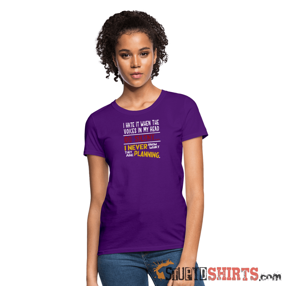 Voices Go Silent - Women's T-Shirt - StupidShirts.com Women's T-Shirt StupidShirts.com