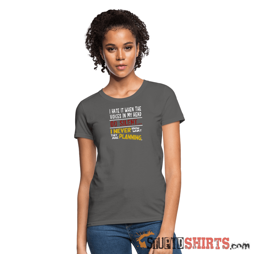 Voices Go Silent - Women's T-Shirt - StupidShirts.com Women's T-Shirt StupidShirts.com