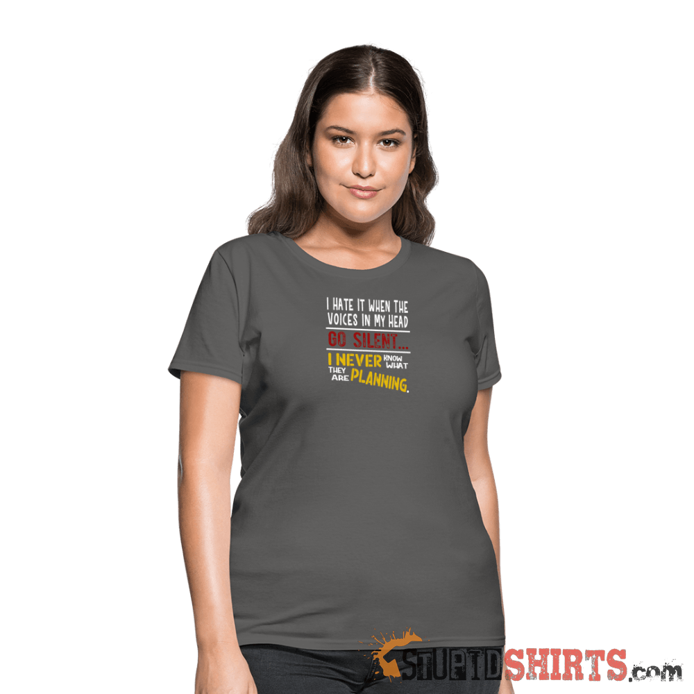 Voices Go Silent - Women's T-Shirt - StupidShirts.com Women's T-Shirt StupidShirts.com