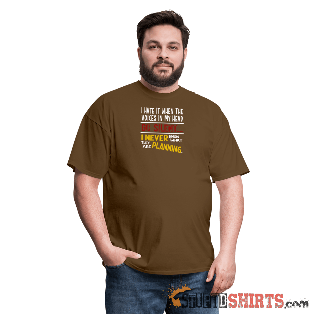 Voices Go Silent - Men's T-Shirt - StupidShirts.com Men's T-Shirt StupidShirts.com