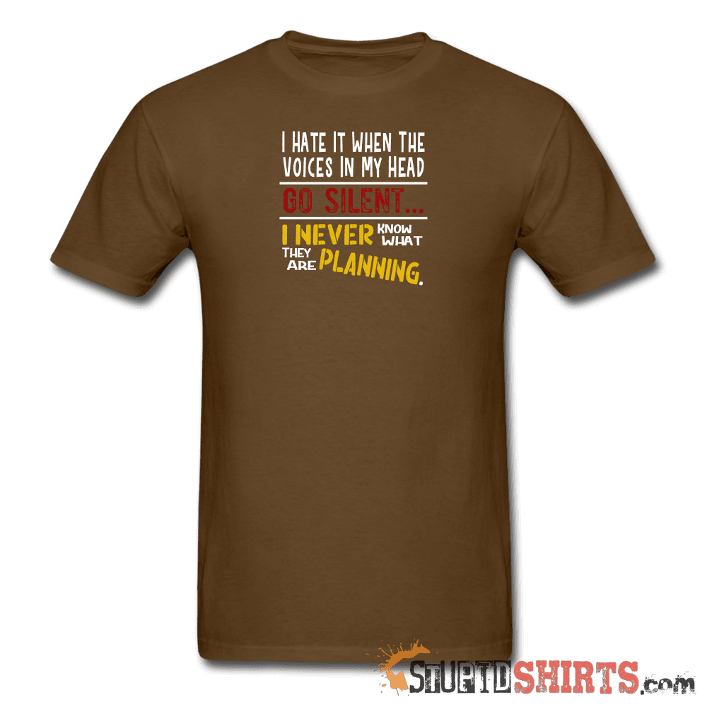 Voices Go Silent - Men's T-Shirt - StupidShirts.com Men's T-Shirt StupidShirts.com