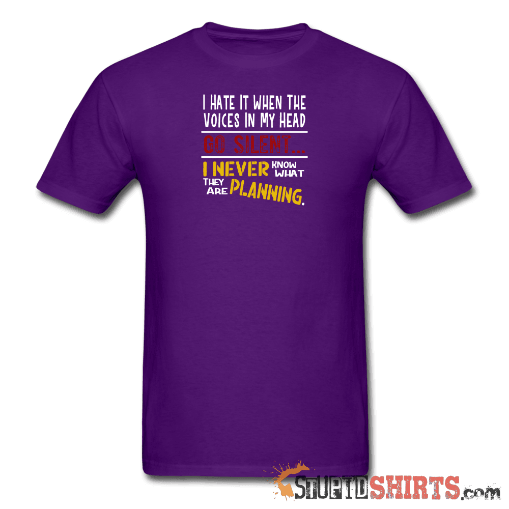 Voices Go Silent - Men's T-Shirt - StupidShirts.com Men's T-Shirt StupidShirts.com