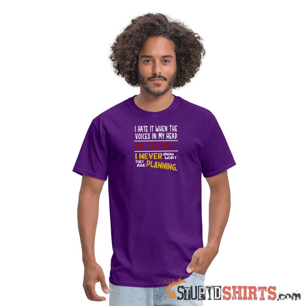 Voices Go Silent - Men's T-Shirt - StupidShirts.com Men's T-Shirt StupidShirts.com