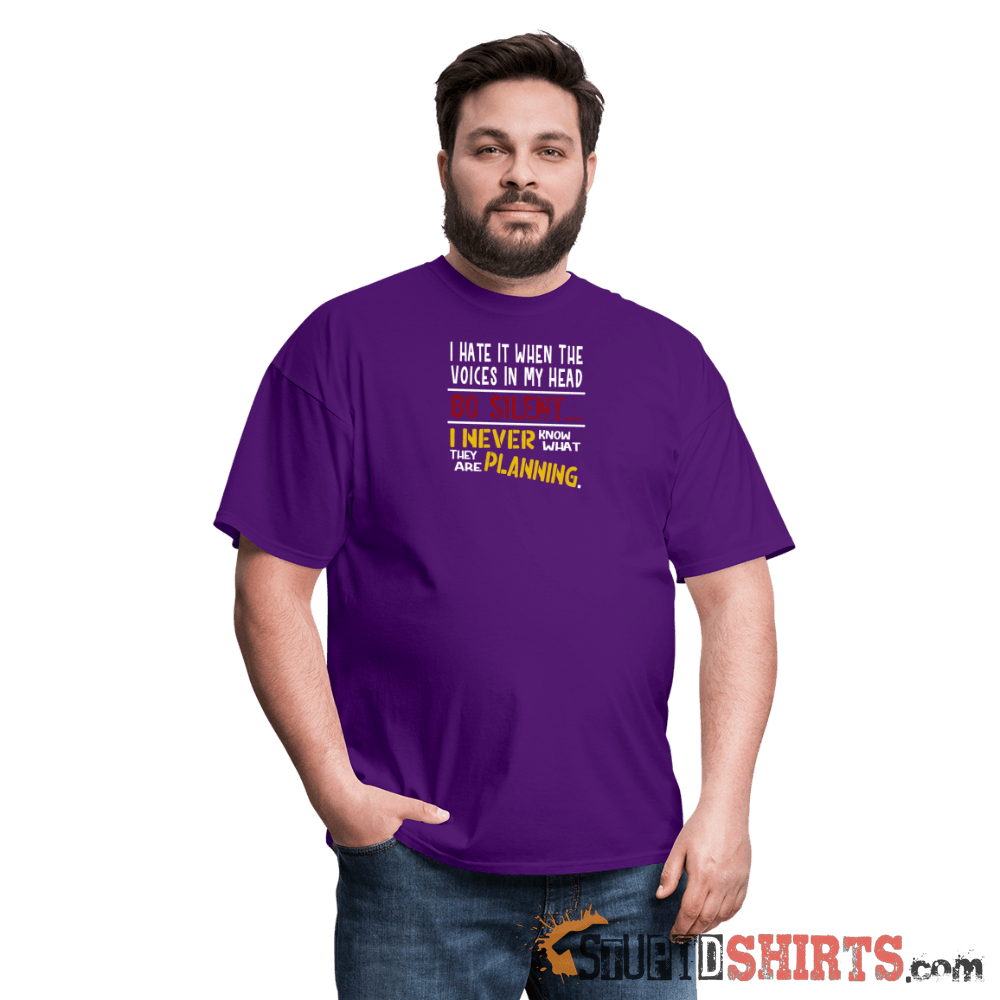 Voices Go Silent - Men's T-Shirt - StupidShirts.com Men's T-Shirt StupidShirts.com