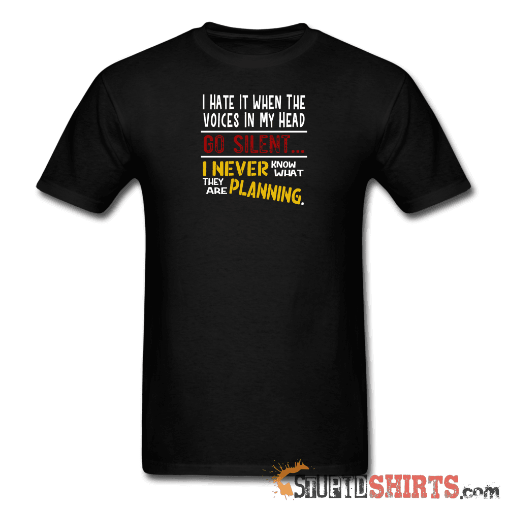 Voices Go Silent - Men's T-Shirt - StupidShirts.com Men's T-Shirt StupidShirts.com
