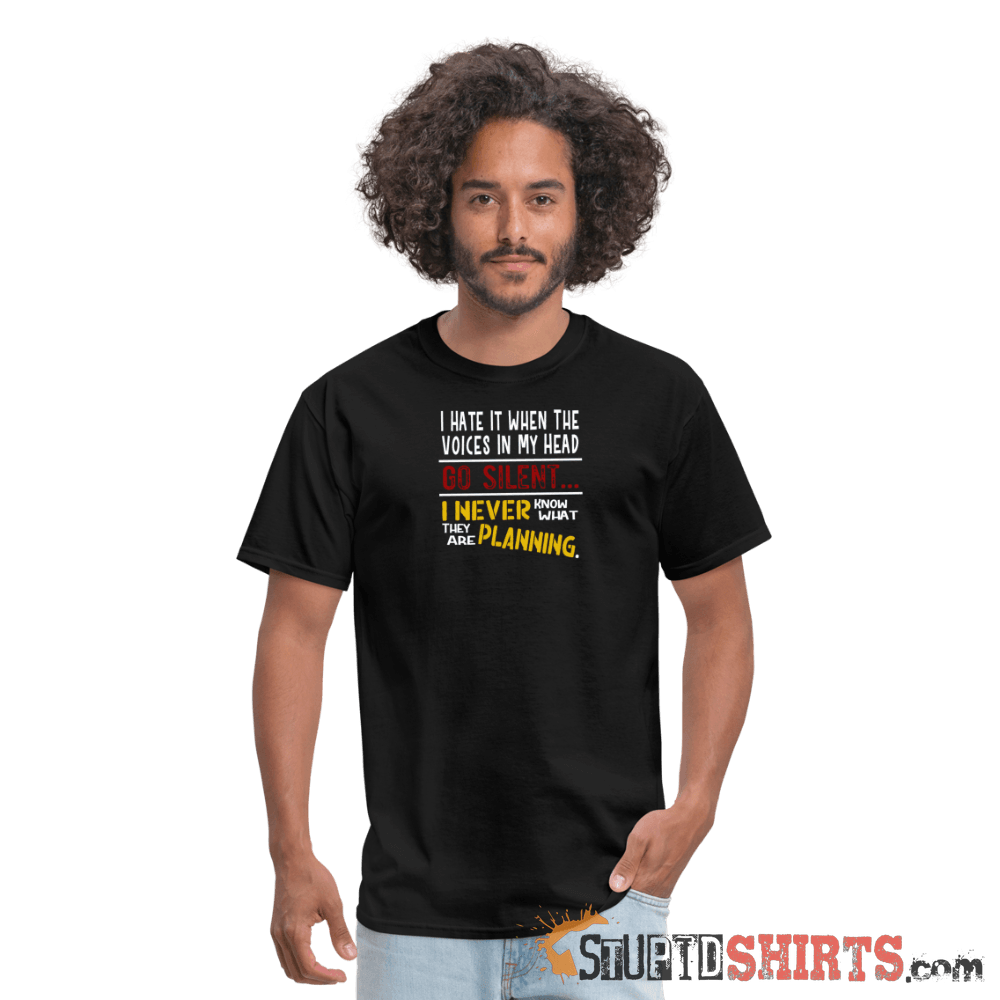 Voices Go Silent - Men's T-Shirt - StupidShirts.com Men's T-Shirt StupidShirts.com