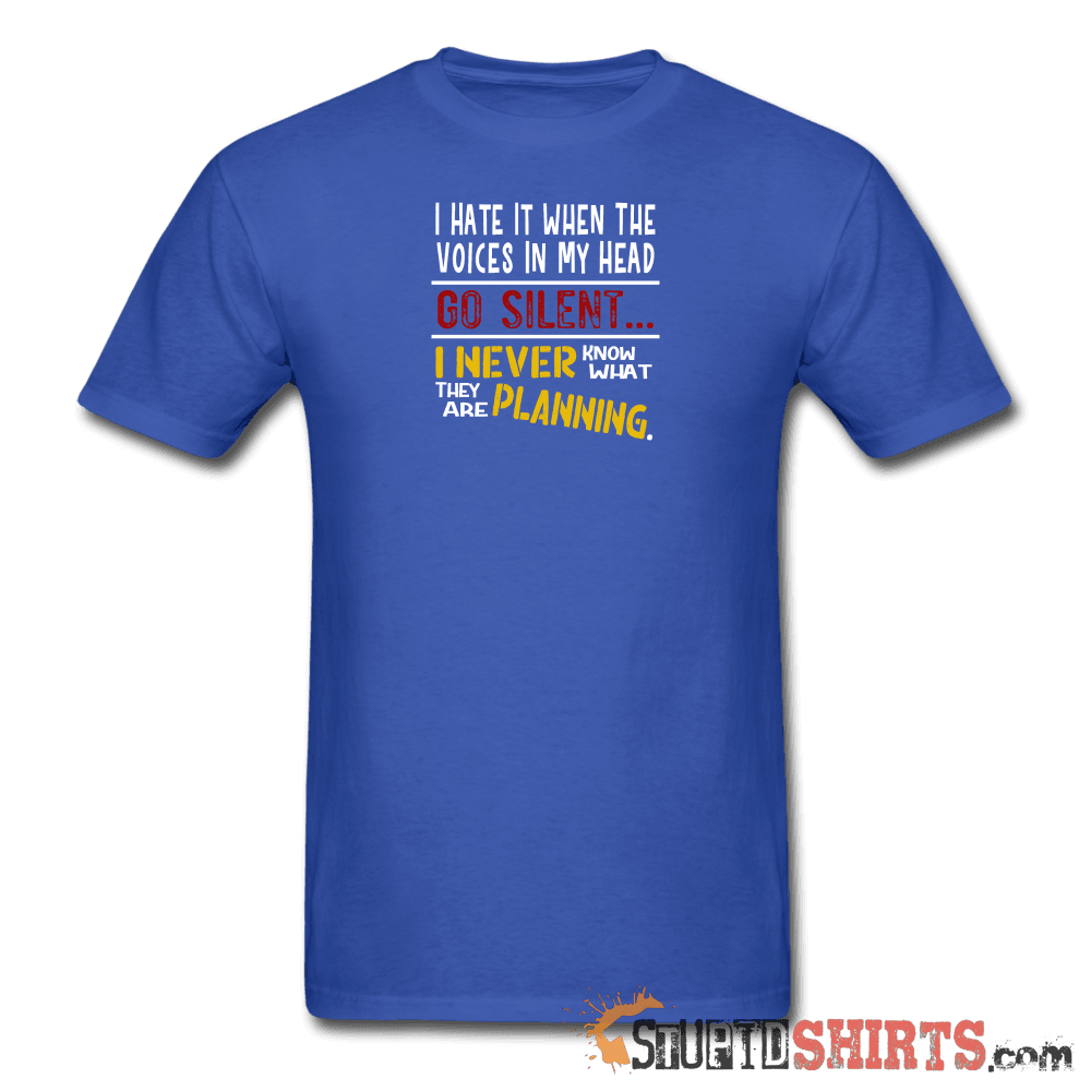 Voices Go Silent - Men's T-Shirt - StupidShirts.com Men's T-Shirt StupidShirts.com