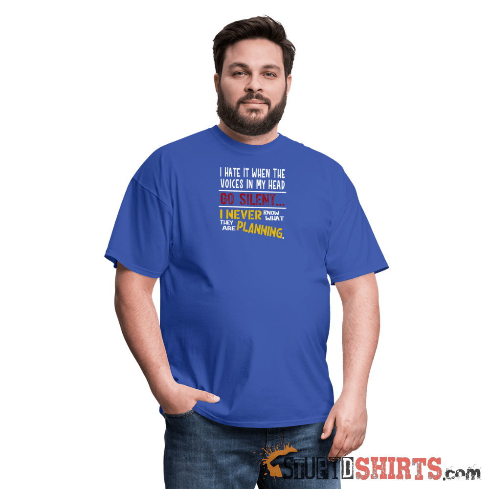 Voices Go Silent - Men's T-Shirt - StupidShirts.com Men's T-Shirt StupidShirts.com