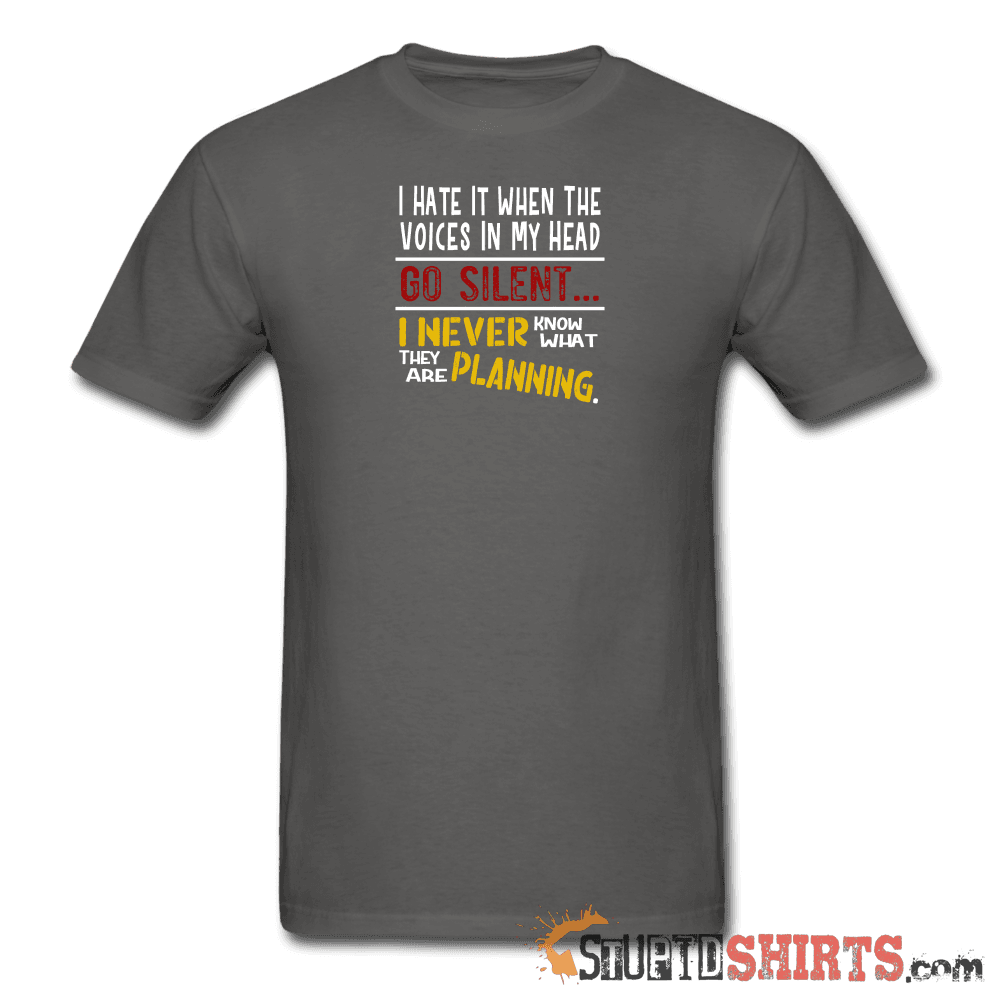 Voices Go Silent - Men's T-Shirt - StupidShirts.com Men's T-Shirt StupidShirts.com