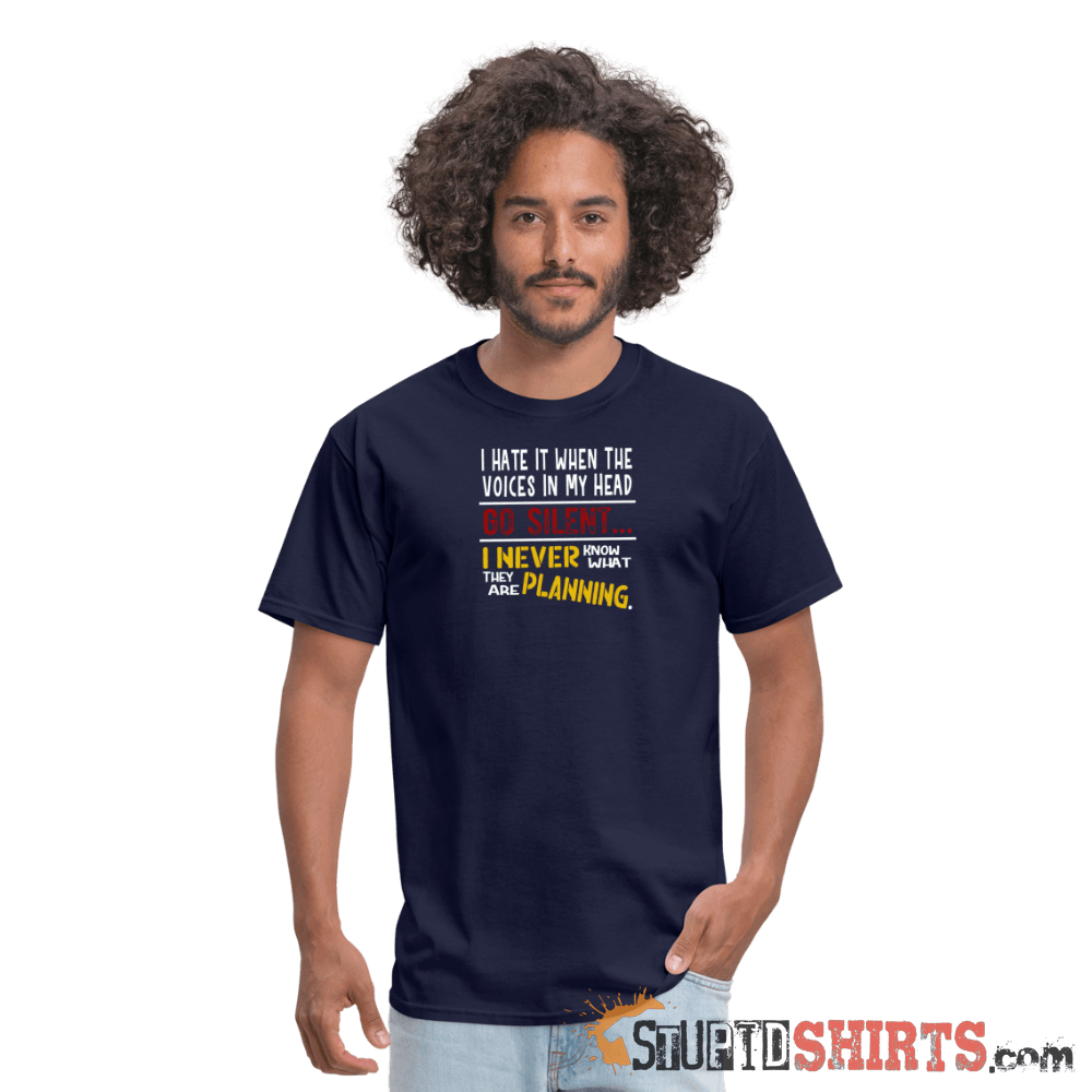 Voices Go Silent - Men's T-Shirt - StupidShirts.com Men's T-Shirt StupidShirts.com