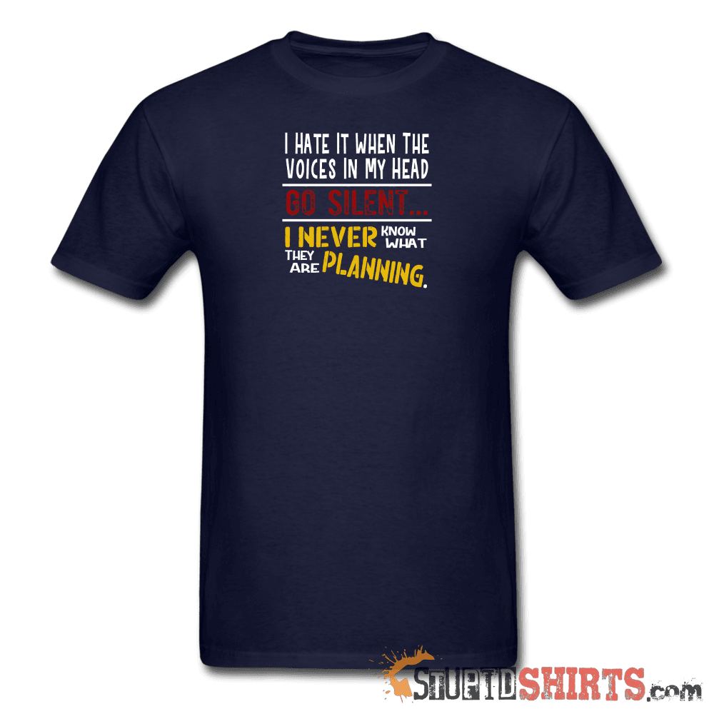 Voices Go Silent - Men's T-Shirt - StupidShirts.com Men's T-Shirt StupidShirts.com