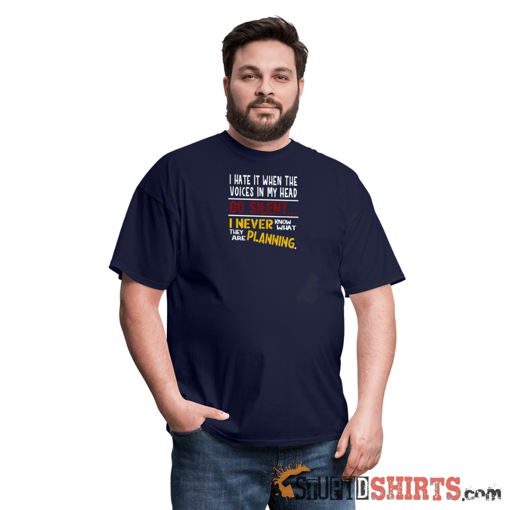 Voices Go Silent - Men's T-Shirt - StupidShirts.com Men's T-Shirt StupidShirts.com