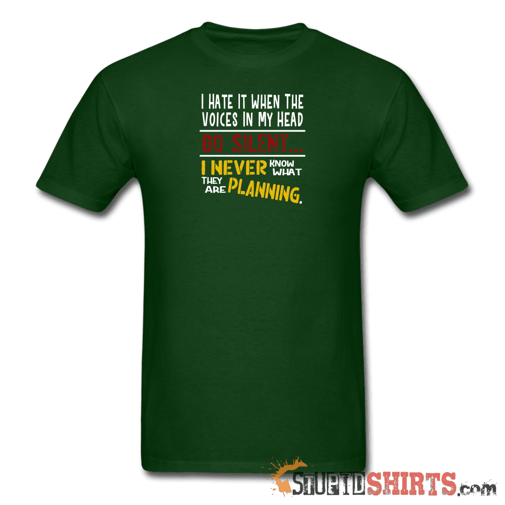 Voices Go Silent - Men's T-Shirt - StupidShirts.com Men's T-Shirt StupidShirts.com