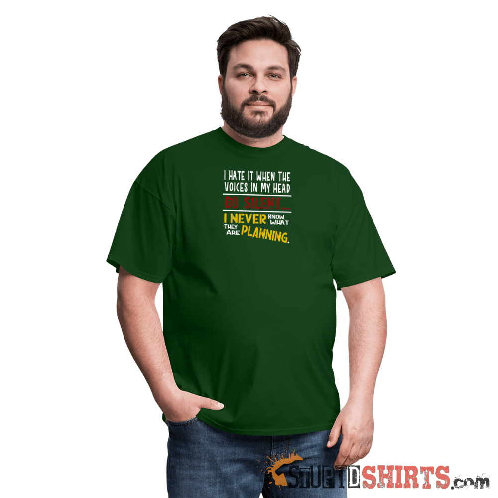 Voices Go Silent - Men's T-Shirt - StupidShirts.com Men's T-Shirt StupidShirts.com