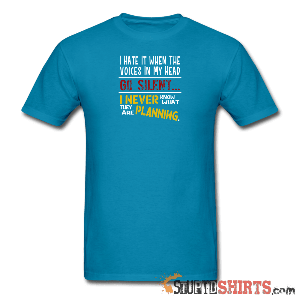 Voices Go Silent - Men's T-Shirt - StupidShirts.com Men's T-Shirt StupidShirts.com