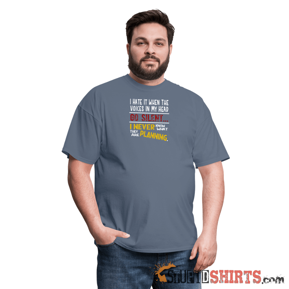 Voices Go Silent - Men's T-Shirt - StupidShirts.com Men's T-Shirt StupidShirts.com