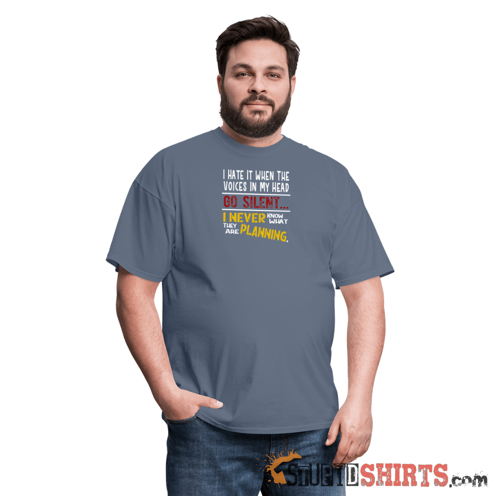 Voices Go Silent - Men's T-Shirt - StupidShirts.com Men's T-Shirt StupidShirts.com