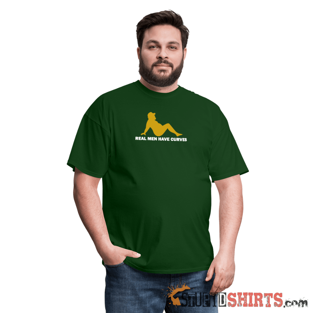 Real Men Have Curves - Men's T-Shirt - StupidShirts.com Men's T-Shirt StupidShirts.com