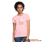 He Slipped - Women's T-Shirt - pink